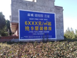 樟树墙体广告的好处