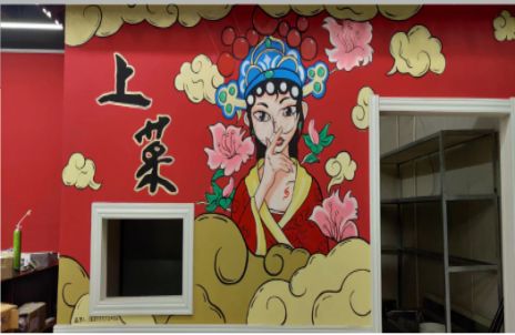 樟树墙体彩绘的发展和应用